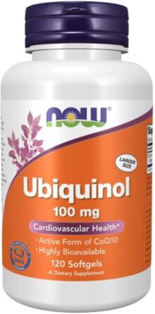 UBIQUINOL NOW 100MG 120CAPS