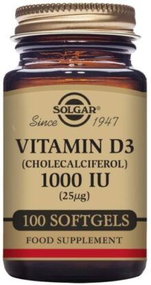 vitamina d3 solgar 1000iu 100 softgel