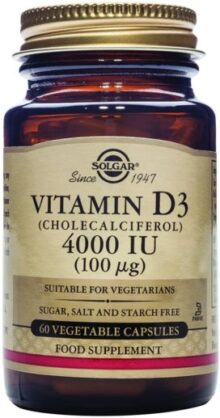 vitamina d3 solgar 4000iu 60 caps